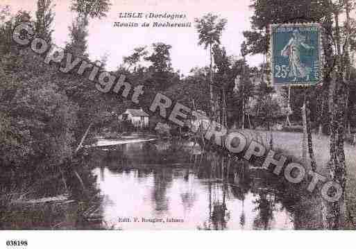 Ville de LISLE, carte postale ancienne