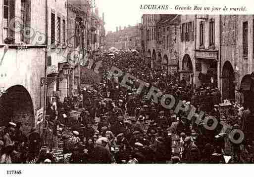 Ville de LOUHANS, carte postale ancienne