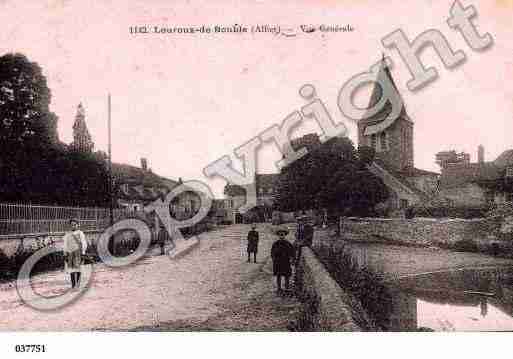 Ville de LOUROUXDEBOUBLE, carte postale ancienne