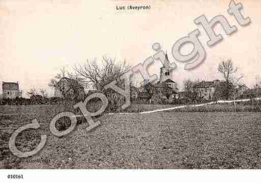 Ville de LUC, carte postale ancienne