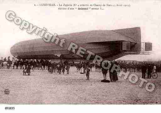 Ville de LUNEVILLE, carte postale ancienne