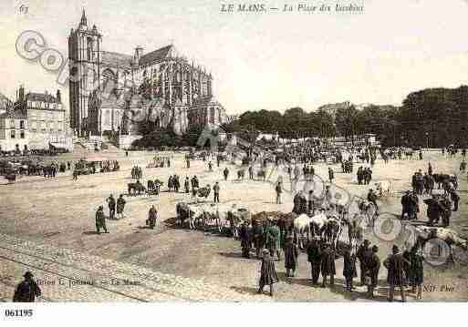 Ville de MANS(LE), carte postale ancienne