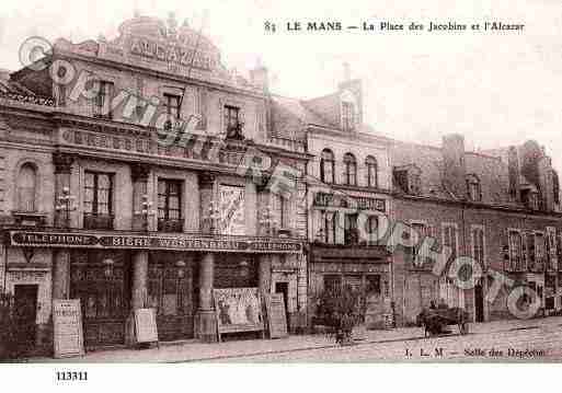 Ville de MANS(LE), carte postale ancienne