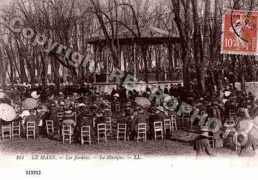 Ville de MANS(LE), carte postale ancienne