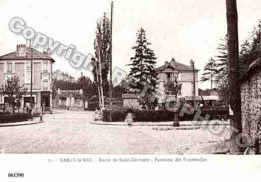 Ville de MARLYLEROI, carte postale ancienne