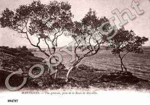 Ville de MARTIGUES, carte postale ancienne