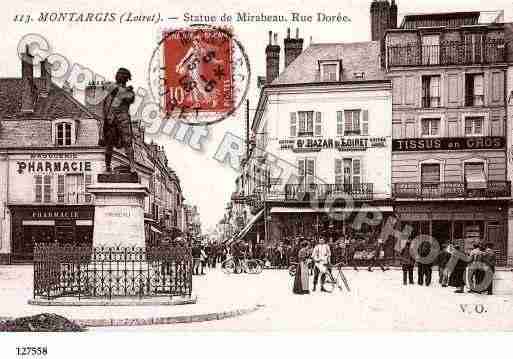 Ville de MONTARGIS, carte postale ancienne