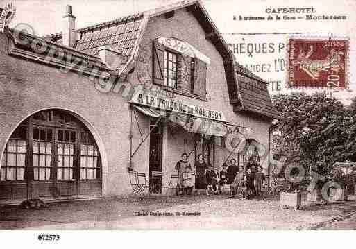 Ville de MONTEREAUFAUTYONNE, carte postale ancienne