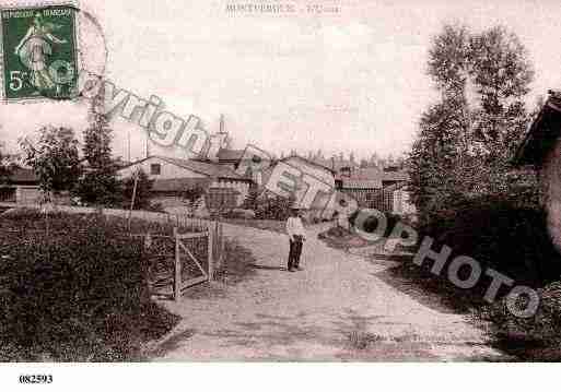 Ville de MONTVERDUN, carte postale ancienne