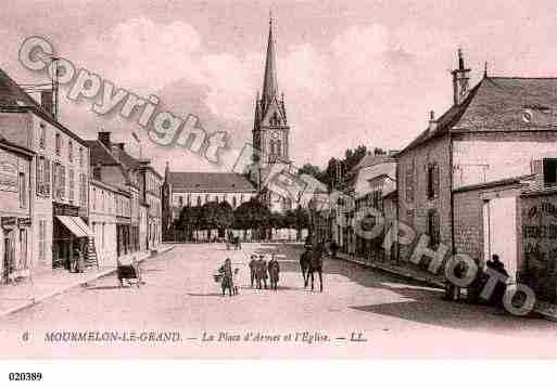 Ville de MOURMELONLEGRAND, carte postale ancienne