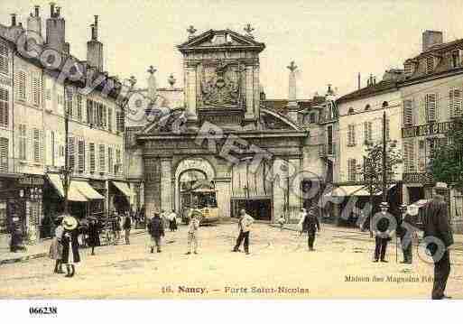 Ville de NANCY, carte postale ancienne