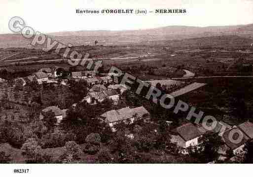 Ville de NERMIERS, carte postale ancienne