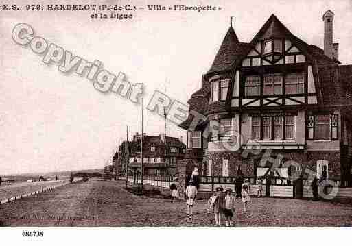 Ville de NEUFCHATELHARDELOT, carte postale ancienne