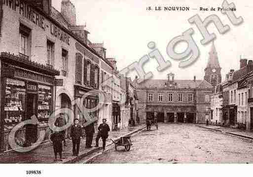 Ville de NOUVIONENTHIERACHE(LE), carte postale ancienne