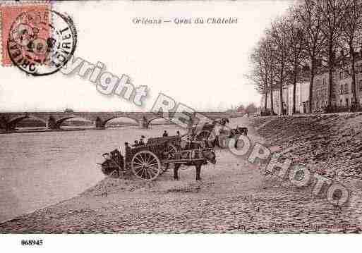 Ville de ORLEANS, carte postale ancienne