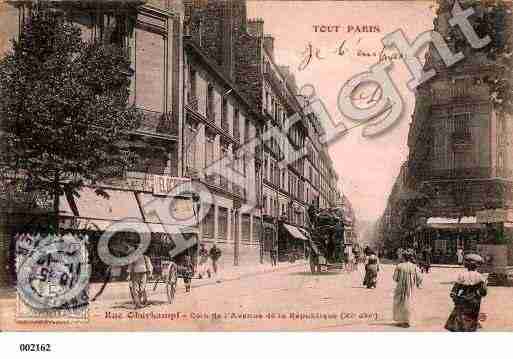 Ville de PARIS11, carte postale ancienne