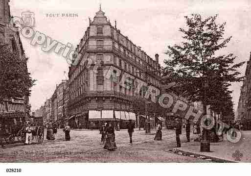 Ville de PARIS11, carte postale ancienne