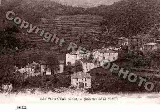Ville de PLANTIERS(LES), carte postale ancienne