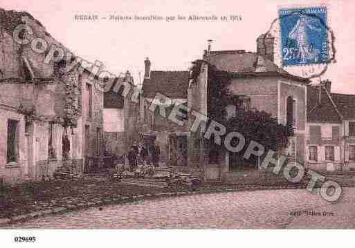 Ville de REBAIS, carte postale ancienne