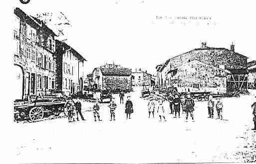 Ville de RECHICOURTLECHATEAU, carte postale ancienne Ville de RECHICOURTLECHATEAU, carte postale ancienne