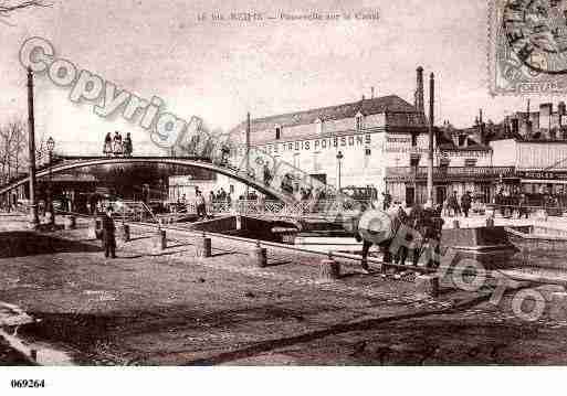 Ville de REIMS, carte postale ancienne