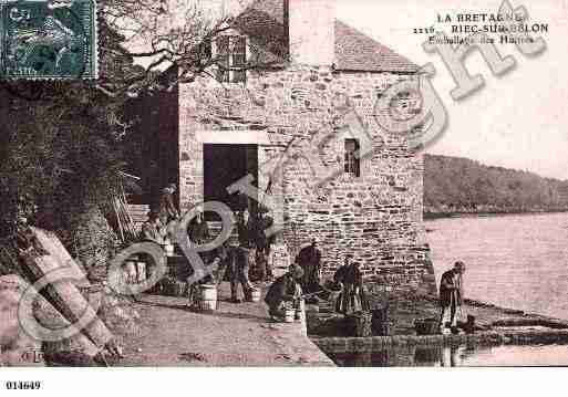 Ville de RIECSURBELON, carte postale ancienne