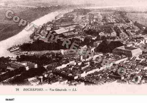 Ville de ROCHEFORT, carte postale ancienne