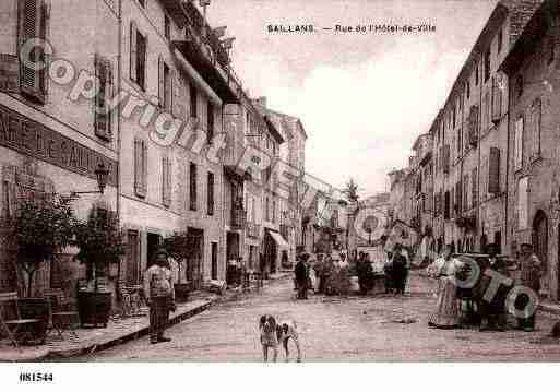 Ville de SAILLANS, carte postale ancienne