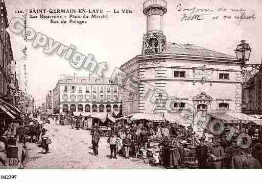 Ville de SAINTGERMAINENLAYE, carte postale ancienne