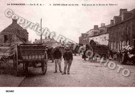 Ville de SAINTJEANDEDAYE, carte postale ancienne