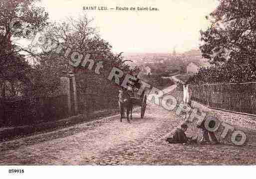 Ville de SAINTLEULAFORET, carte postale ancienne