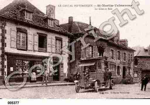 Ville de SAINTMARTINVALMEROUX, carte postale ancienne