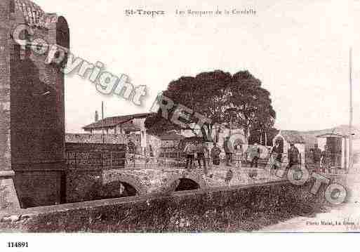 Ville de SAINTTROPEZ, carte postale ancienne Ville de SAINTTROPEZ, carte postale ancienne