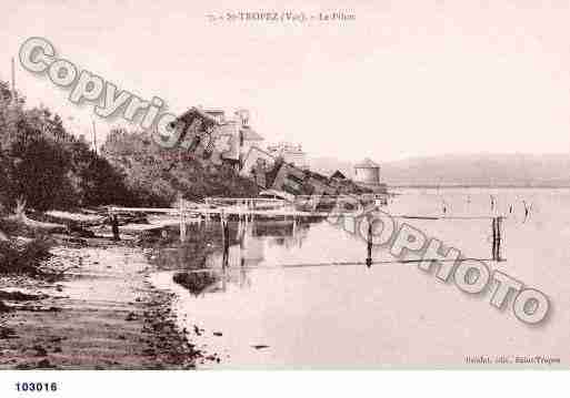 Ville de SAINTTROPEZ, carte postale ancienne