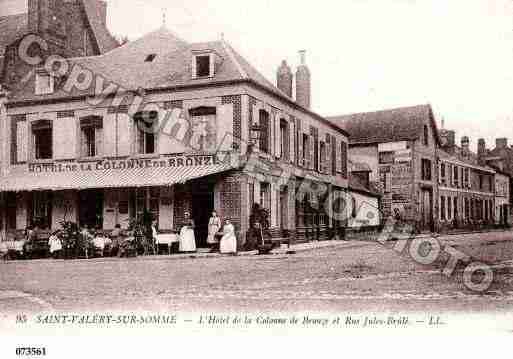 Ville de SAINTVALERYSURSOMME, carte postale ancienne