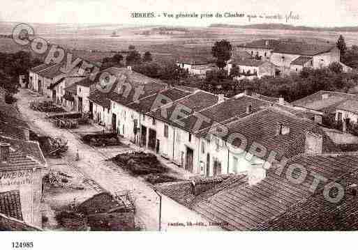 Ville de SERRES, carte postale ancienne