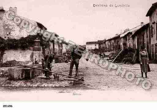 Ville de SERRES, carte postale ancienne