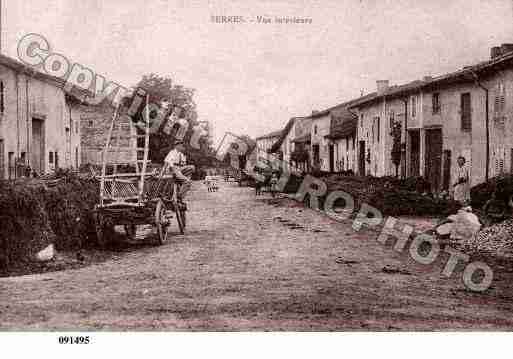 Ville de SERRES, carte postale ancienne