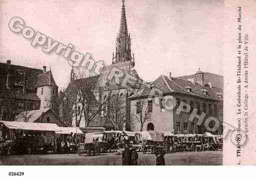 Ville de THANN, carte postale ancienne