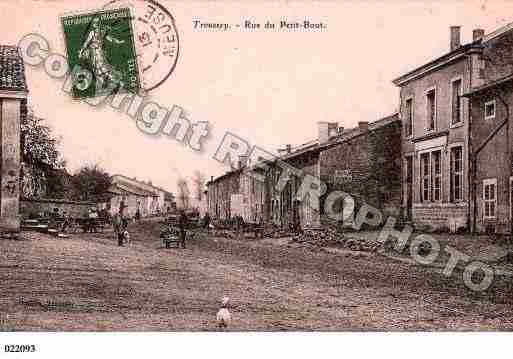 Ville de TROUSSEY, carte postale ancienne