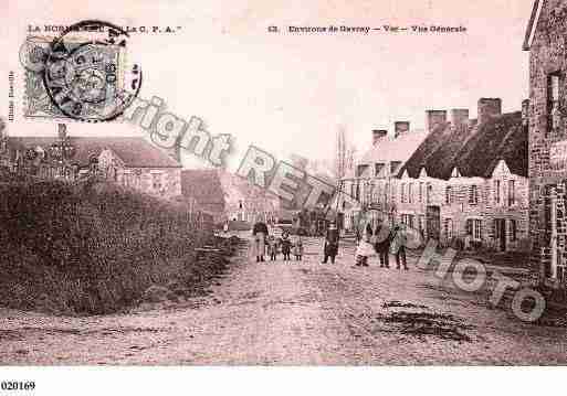 Ville de VER, carte postale ancienne