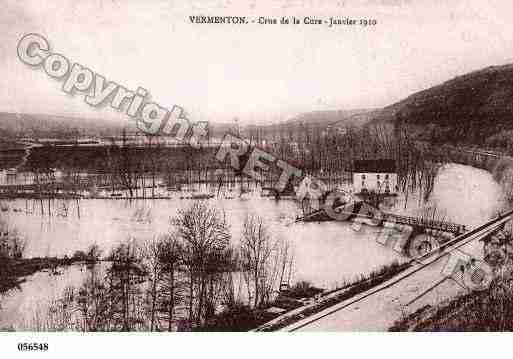 Ville de VERMENTON, carte postale ancienne