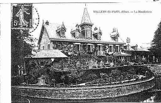 Ville de VILLERSSTPAUL, carte postale ancienne