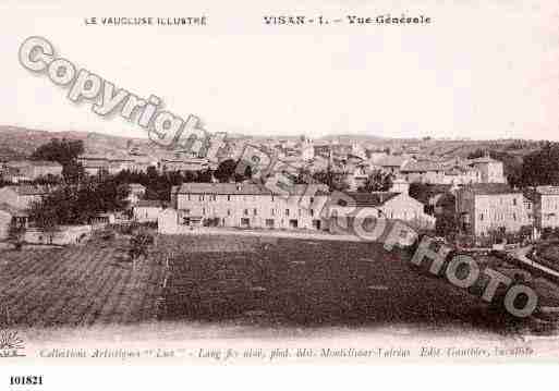 Ville de VISAN, carte postale ancienne Ville de VISAN, carte postale ancienne