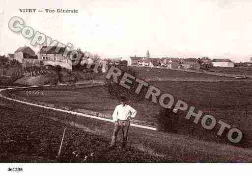 Ville de VITRYLESCLUNY, carte postale ancienne