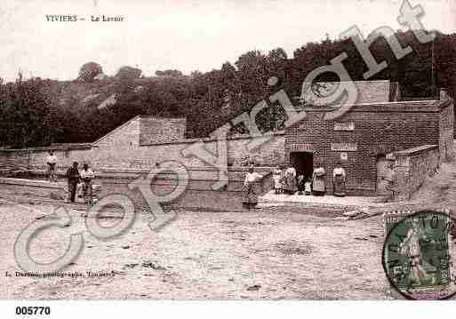 Ville de VIVIERS, carte postale ancienne