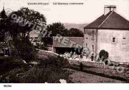 Ville de VOSBLES, carte postale ancienne