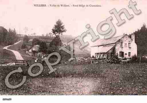 Ville de WILLIERS, carte postale ancienne