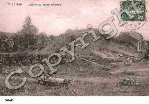 Ville de WILLIERS, carte postale ancienne