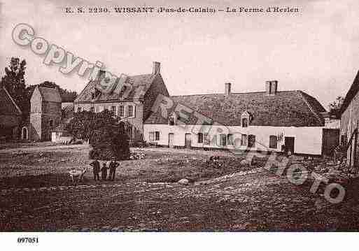 Ville de WISSANT, carte postale ancienne